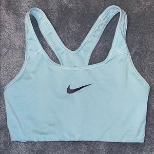 Nike Blue Sports Bra Racerback Medium Support